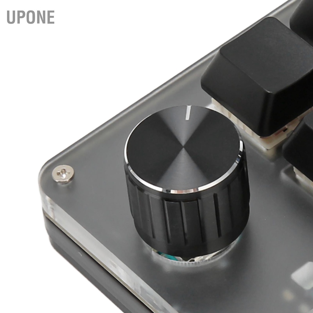 Thiết kế núm bàn phím mini Red Switch Chế độ kép Plug and Play Bàn lập trình cơ học để chơi game Office Media UPONE