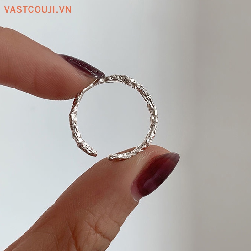 Nhẫn Hở Điều Chỉnh Được Thiết Kế Đơn Giản Cá Tính Hợp Thời Trang Cho Nữ