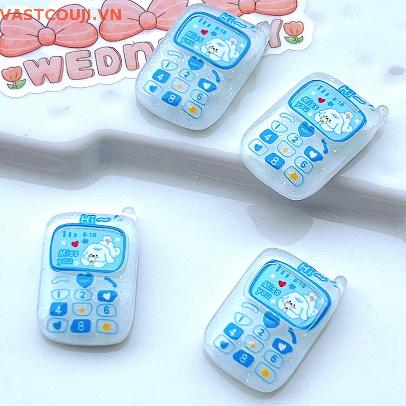 Set 10 Mô Hình Điện Thoại Mini Trang Trí Nhà Búp Bê