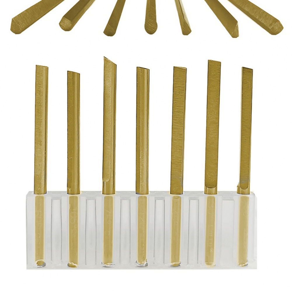 Dụng Cụ Điêu Khắc Trang Sức Và Đá Bằng Thép Vonfram Hình Tam Giác