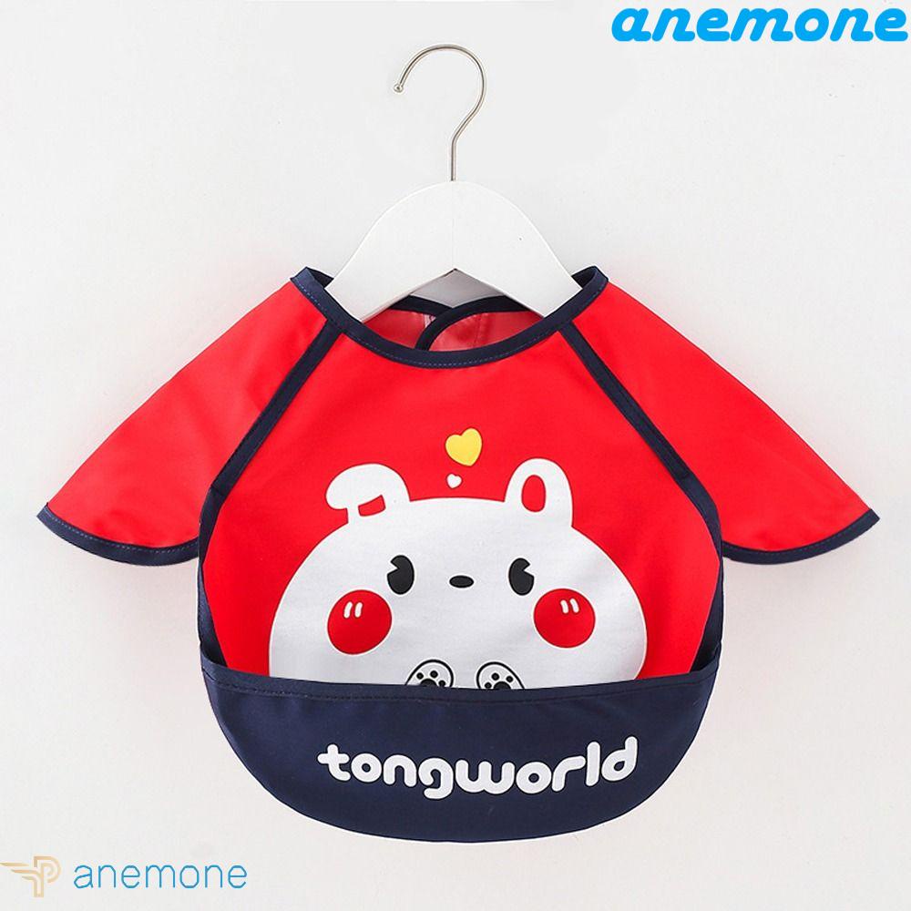 Yếm Ăn Chống Nước Chống Bẩn Họa Tiết Động Vật Đáng Yêu Dành Cho Em Bé