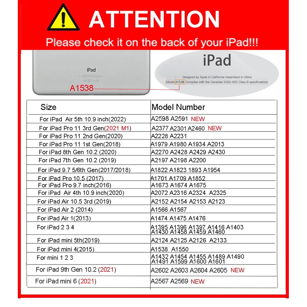 Ốp Máy Tính Bảng Bằng PC Trong Suốt Có Ngăn Đựng Bút Cho iPad 9th 10th Gen9 10.2 Air 5 4 3 2 7th 8th Pro 11 M2 12.9 10.5