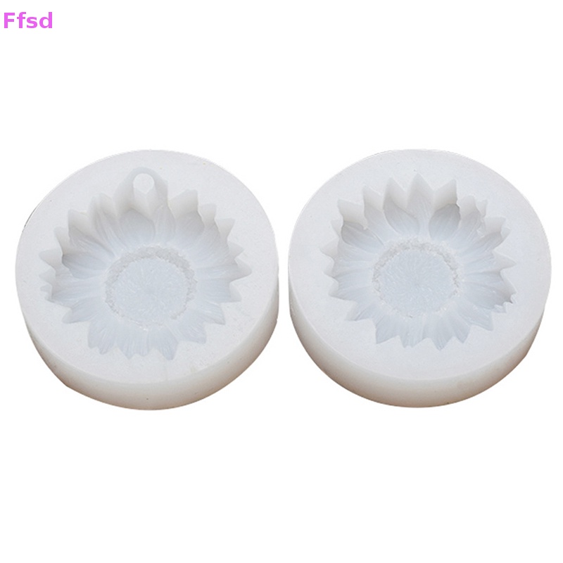 {Ffsd} Khuôn Silicon Khuếch Tán Hình Hoa Hướng Dương 3D Làm Gương Chiếu Hậu Ô Tô DIY Bán Chạy