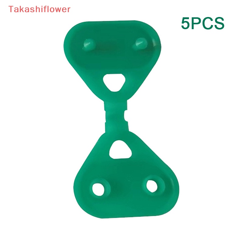 (Takashiflower) Set 5 Kẹp Tấm Phim Che Nắng Cho Nhà Kính