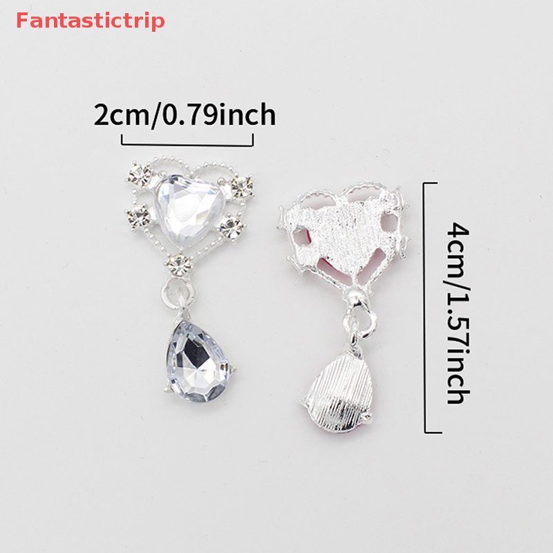 Ghim Cài Áo Kim Loại 42 * 22mm Phối Đá Trang Trí Độc Đáo