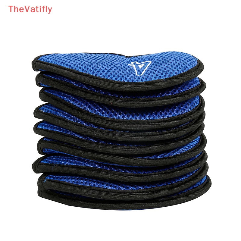 Set 10 Vỏ Bọc Bảo Vệ Đầu Gậy Đánh Golf Chuyên Dụng