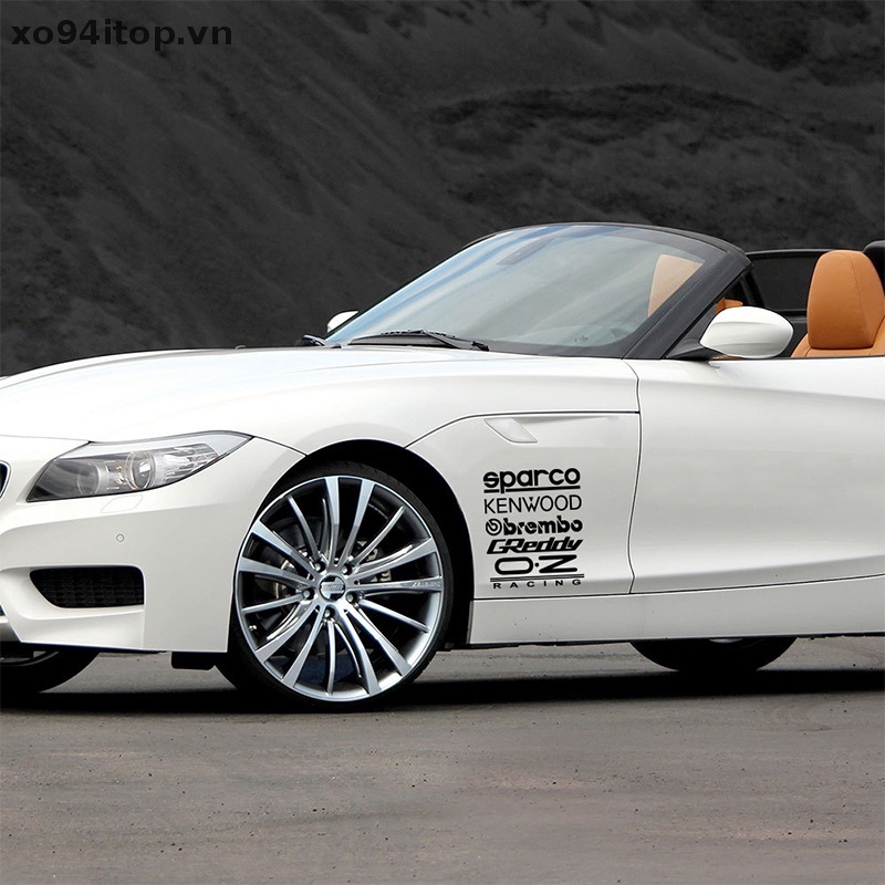 1 Miếng Dán Trang Trí Cửa Xe Hơi Phản Quang Độc Đáo