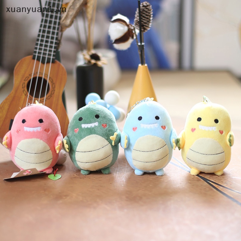 1 Móc Khóa Hình Khủng Long Nhồi Bông Đáng Yêu