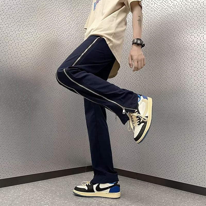 Quần Dài Dáng Ôm Phong Cách Đường Phố Thời Trang Mùa Xuân Cho Nam
