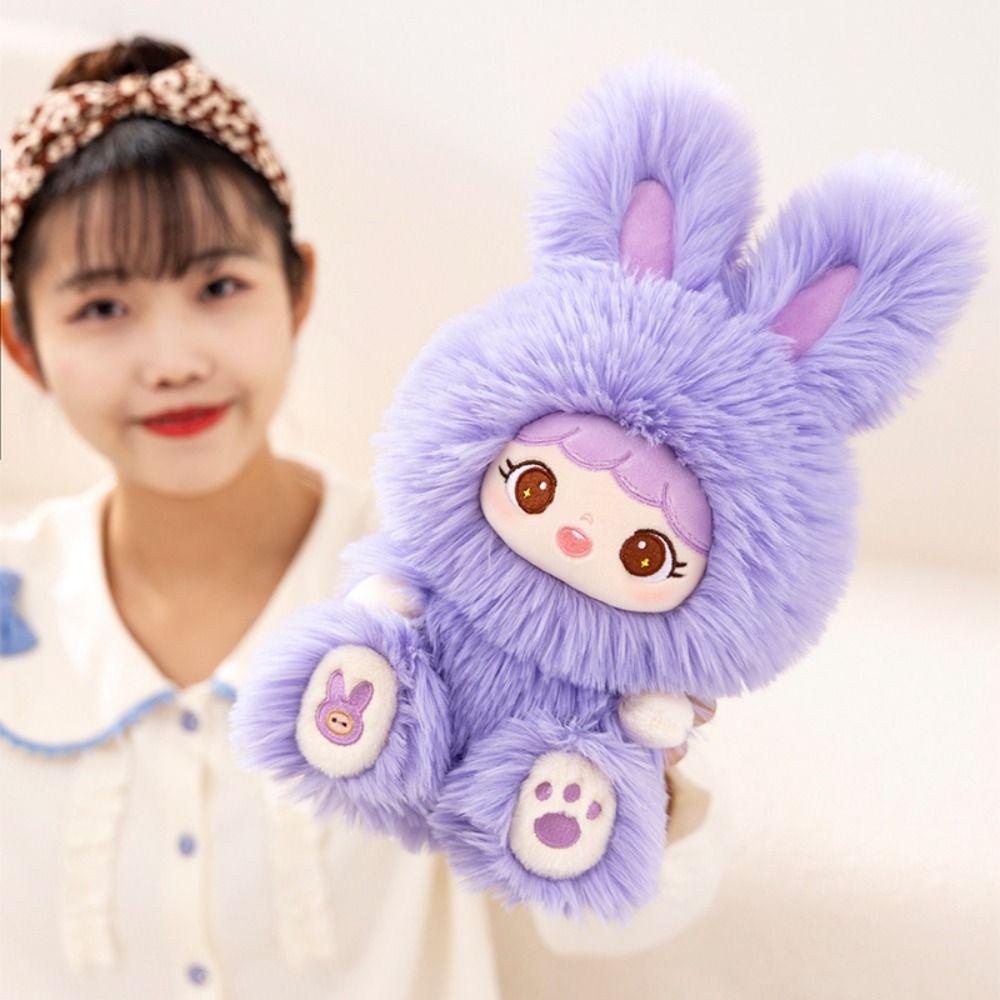 LANFY Thỏ Nhồi Bông Dễ Thương Trang Trí Nhà Cửa