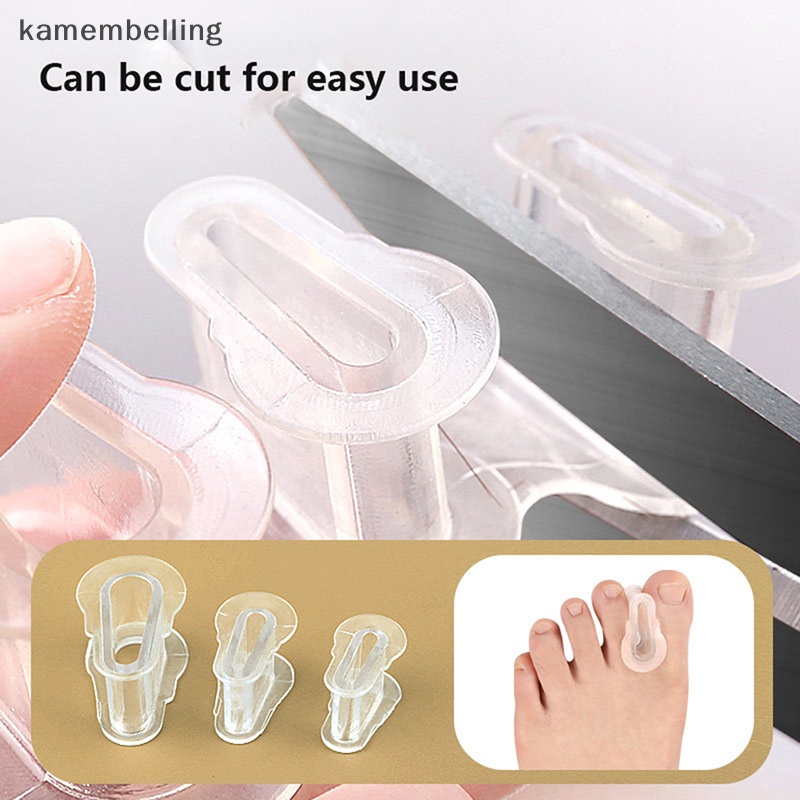 Kamembelling 1 Dụng Cụ Tách Ngón Chân Bằng Silicone