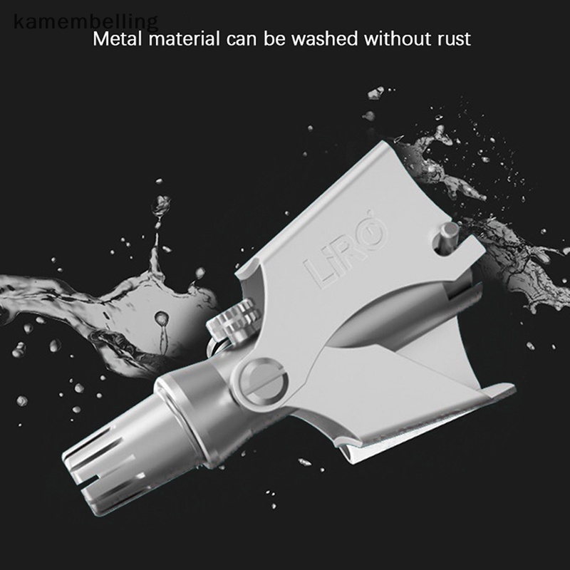 Kamembelling Tông Đơ Tỉa Lông Mũi / Tai / Tóc Dạng Xoắn Ốc Bằng Thép Không