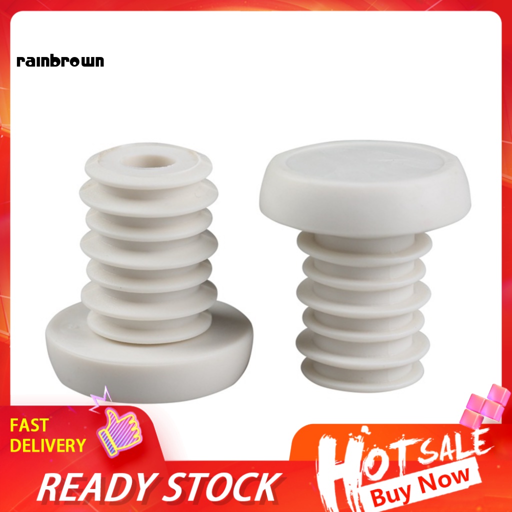 1 Cặp Nút Nhựa Bịt Đầu Chống Rung Màu Sắc Tươi Sáng Cho Xe Đạp Leo Núi