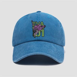 Neon Genesis Evangelion Eva Evangelion Anime Peripheral Hat Baseball Cap Men and Women New Peaked Cap Cover baseball cap Sun hat 0vTX