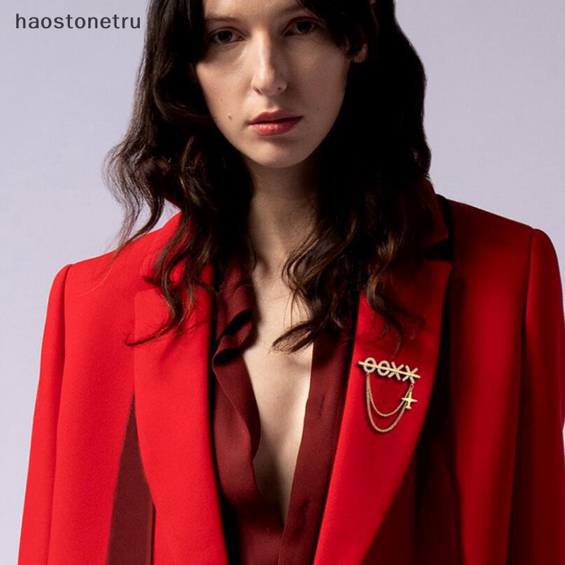 Ghim Cài Áo Đính Đá Phối Tua Rua Phong Cách Hijab Thời Trang