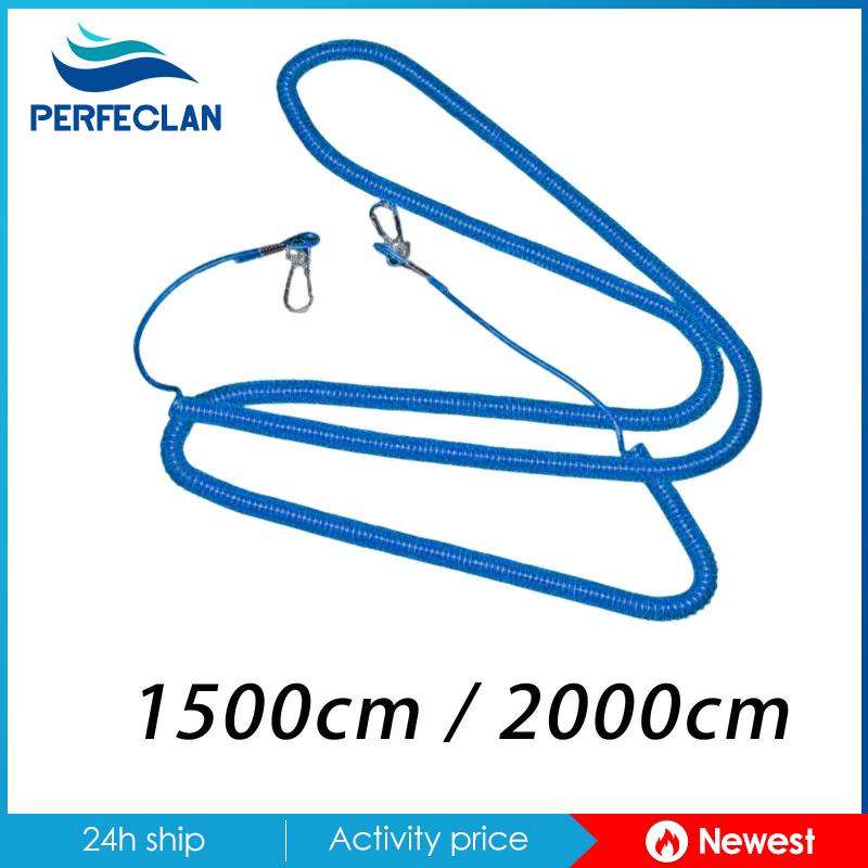 [Perfeclan] Dây Thép Cuộn Câu Cá Mở Rộng Linh Hoạt Có Thể Thu Gọn