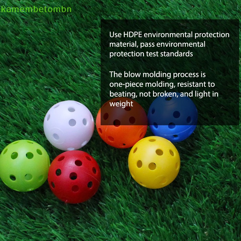 Set 10 Quả Bóng Golf Dùng Luyện Tập Trong Nhà Và Ngoài Trời