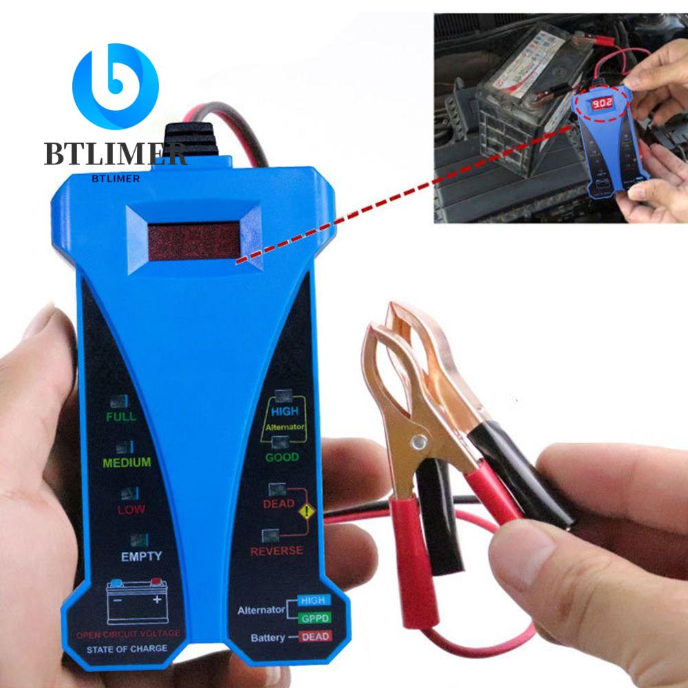 Thiết Bị Kiểm Tra Phân Tích Pin Xe Hơi / Tàu Thuyền Màn Hình LCD Kỹ Thuật Số