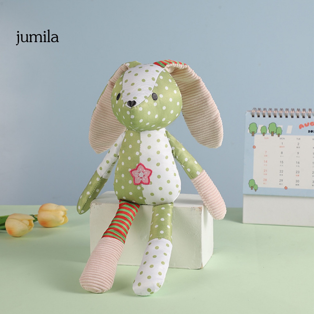 Thú Nhồi Bông Hình Thỏ Hoạt Hình Tai Dài 40cm Cho Bé