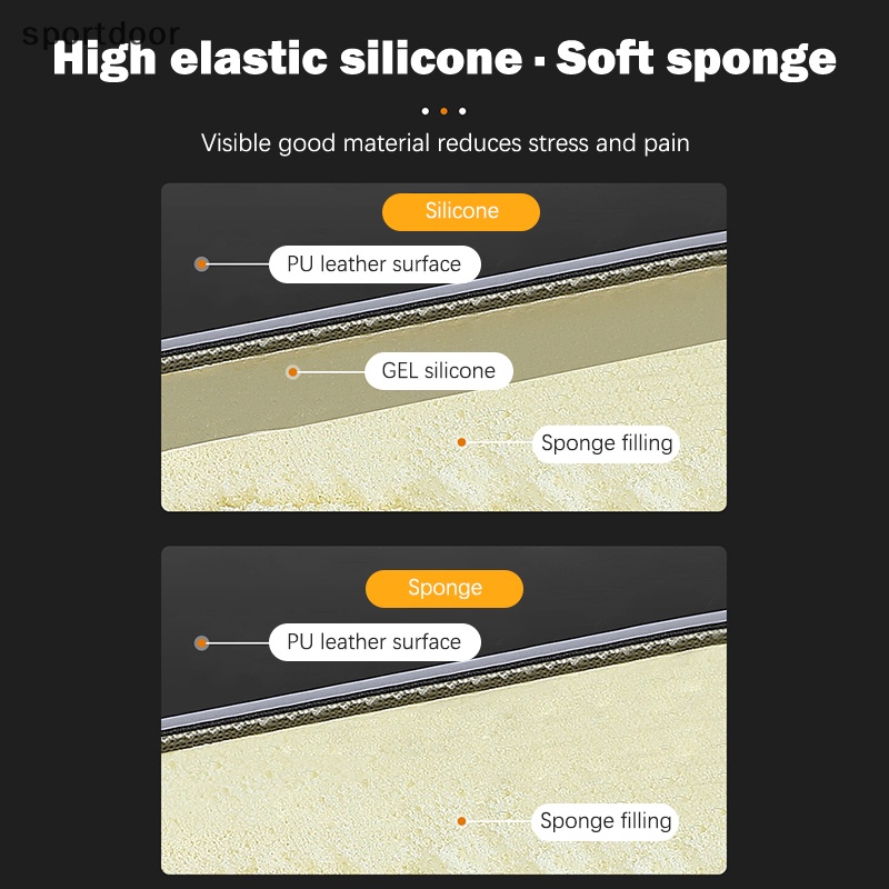 Yên Xe Đạp Leo Núi MTB Bằng Da PU Thoải Mái Chống Sốc