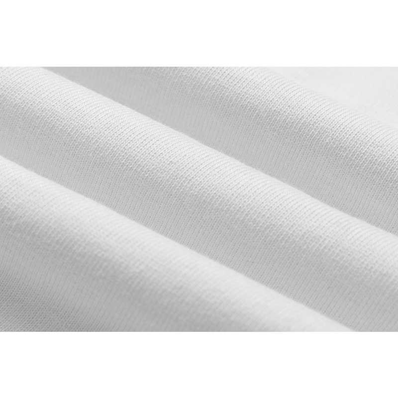 Áo Thun cotton Ngắn Tay Thêu LOGO Thời Trang Đường Phố Mới Nhất Cho Nam Và Nữ I56Edyert