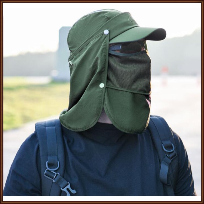 Mũ Lưỡi Trai Chống Nắng Mau Khô Có Thể Tháo Rời Cho Nam