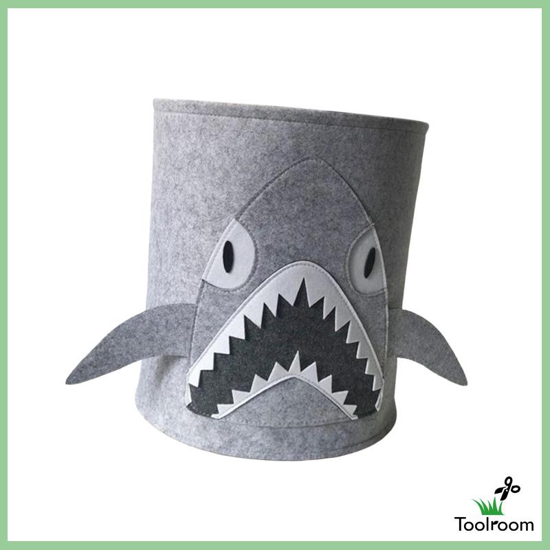 Giỏ Đựng Đồ Giặt / Đồ Chơi Bằng Vải Nỉ Chống Nước Sắp Xếp Gọn Gàng Cho Bé