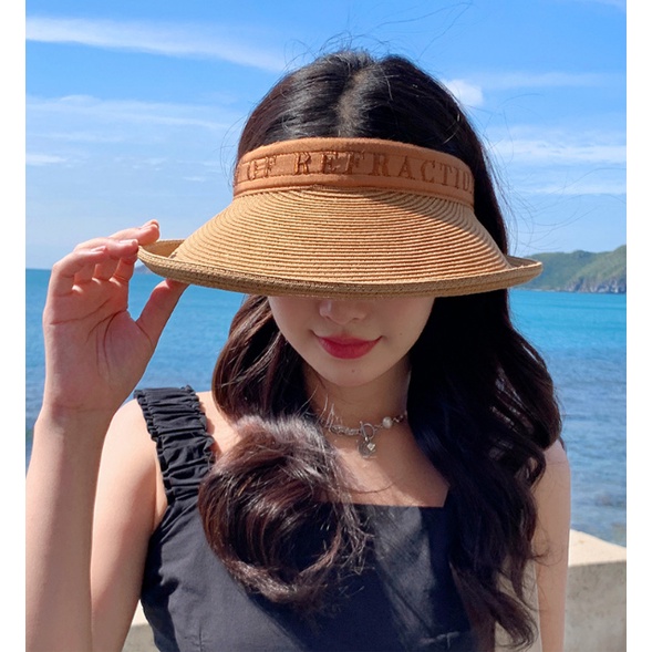 Nón Vành Hở Chóp Thời Trang Hàn Quốc Mới Cho Nữ