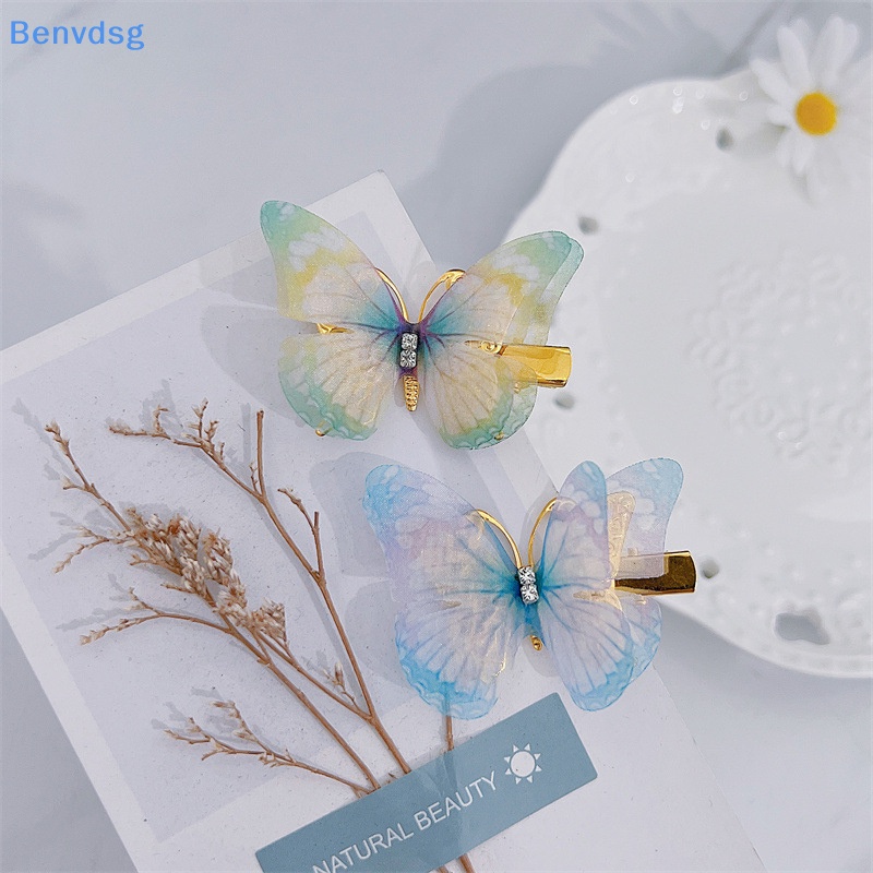 Kẹp Tóc Hình Bướm 3D Dễ Thương Cho Bé Gái