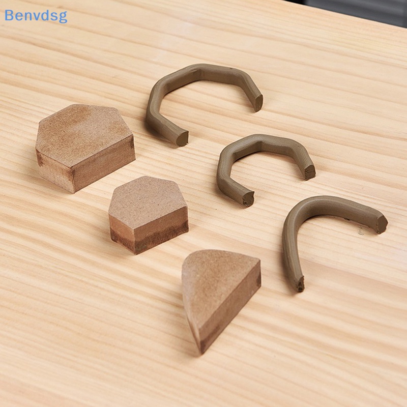 Bộ 9 Khuôn Làm Đất Sét Có Tay Cầm Nhiều Hình Dạng Khác Nhau DIY