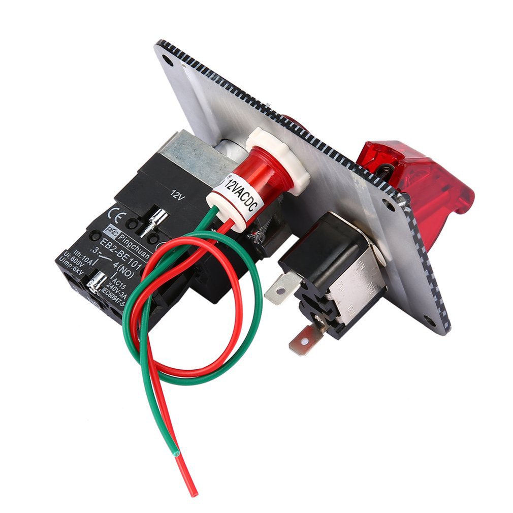 Useful Car 12V Switch Engine Panel Start Push Racing Caron Essential Accessories [Q/4]