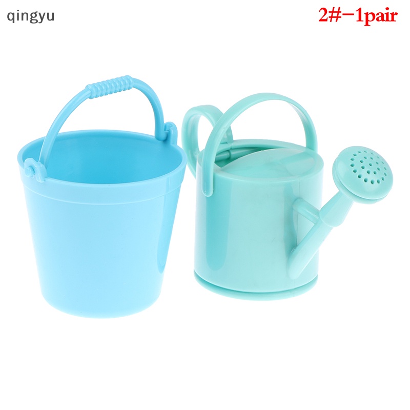 1 Set Bình Tưới Cây Thu Nhỏ Dùng Để Trang Trí Nhà Búp Bê