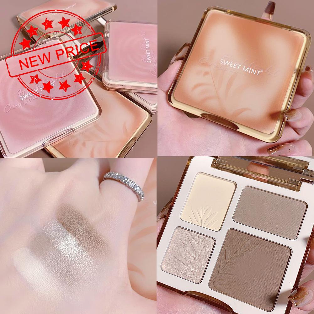 Bảng Phấn Bắt Sáng 4 Màu Sắc Ngọt Ngào O2B8