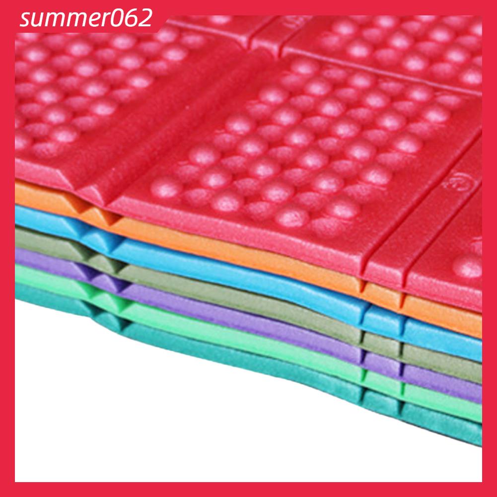 Summer062 Đệm xốp di động có thể gập lại ngoài trời ngồi Beehive 6 gấp cho đi bộ đường dài