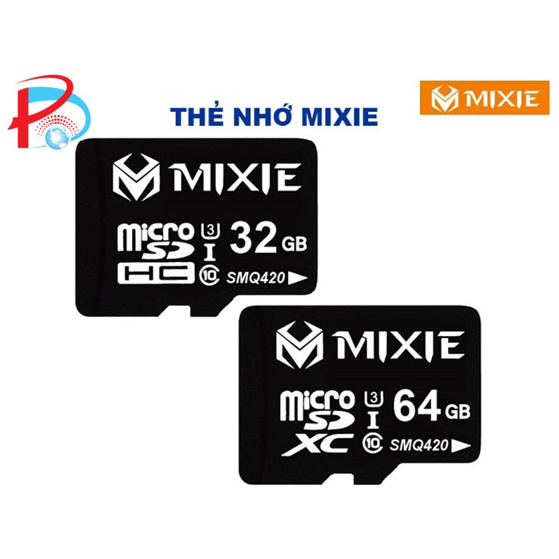 Thẻ Nhớ Camera Mixie 64G - Thẻ Nhớ Mixie 32G Mirco SD Class 10 - hàng chính hãng