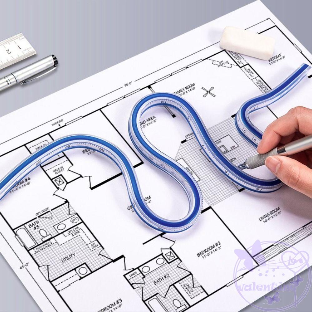 Thước Kẻ Mềm Mại Chuyên Dụng Cho Học Sinh