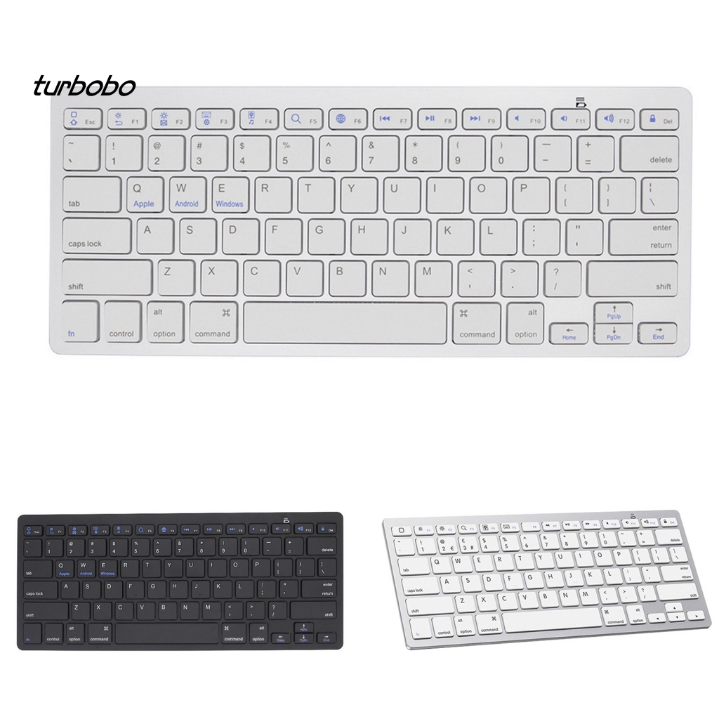 Bàn Phím Không Dây 76 Phím Đa Năng Tiện Dụng Cho Điện Thoại / Máy Tính Bảng