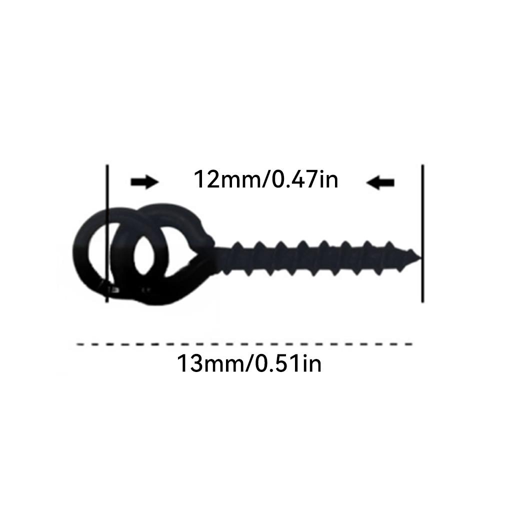Ốc Nối Móc Câu Cá Hình Tròn Bằng Thép 12mm Thay Thế Chuyên Nghiệp