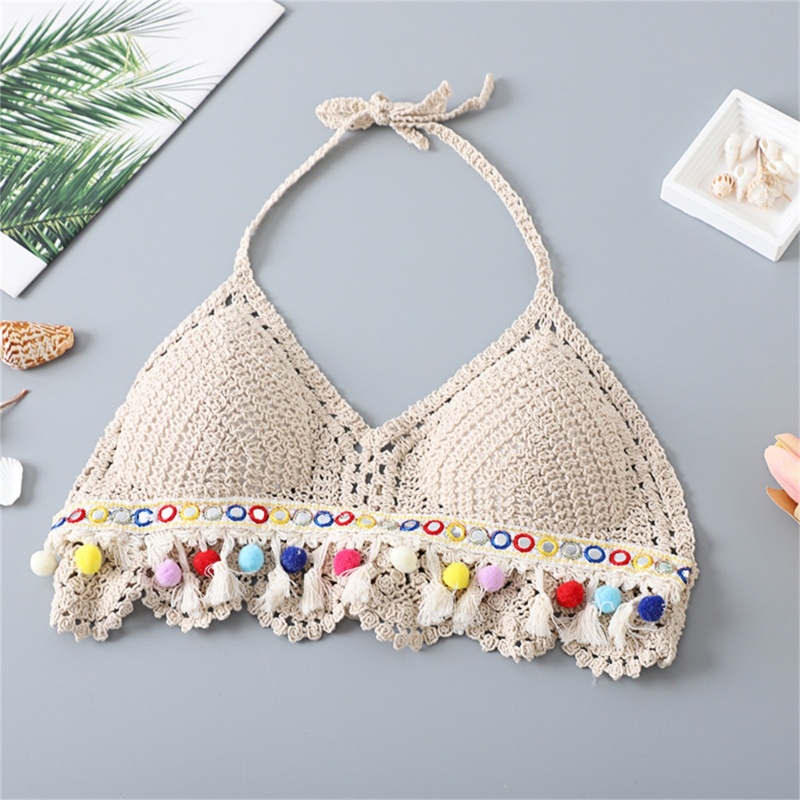 Áo Croptop Dệt Kim Cổ Chữ V Gợi Cảm Thời Trang Đi Biển