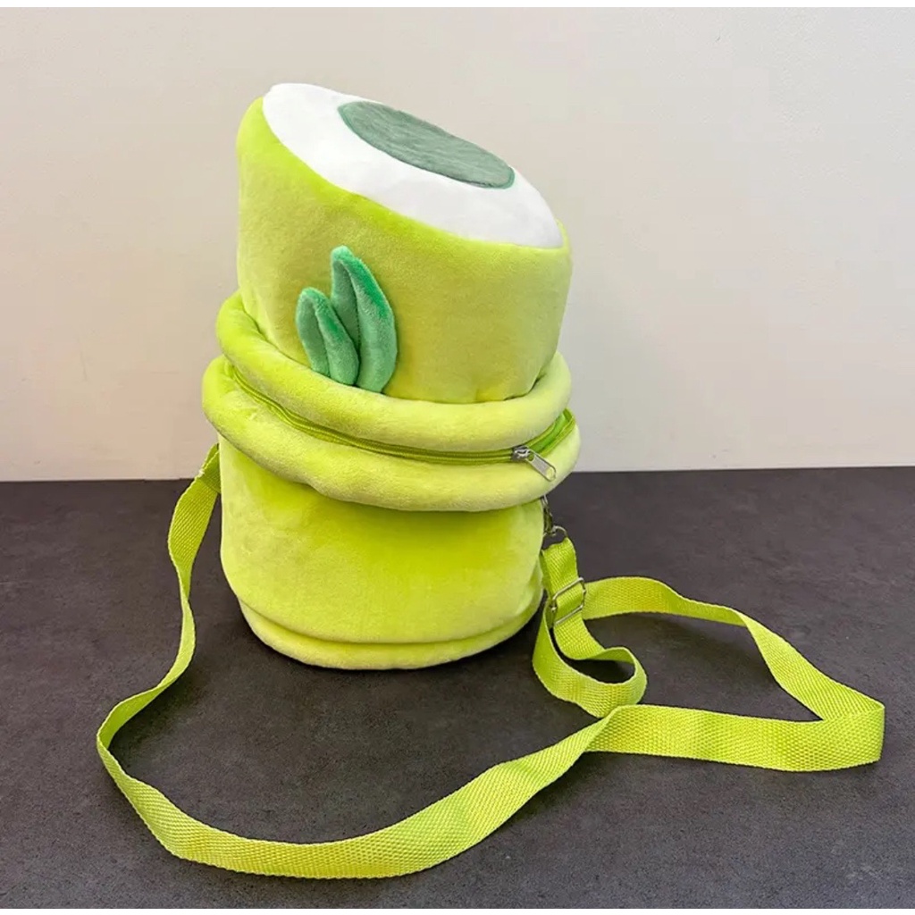 🔥2 Trong 1🔥35cm Gấu trúc ống tre gấu trúc nhồi bông Gấu Bông gấu trúc