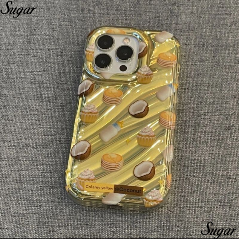 ✅Ốp Điện Thoại Dẻo Họa Tiết Bình Sữa Dừa Dễ Thương Cho iPhone13 Apple 13 14 Promax1211