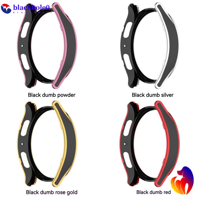 Ốp Bảo Vệ Bằng Silicone Kèm Kính Cường Lực Cho Đồng Hồ Samsung Watch5 / Watch5 Pro (40mm 44mm 45mm)