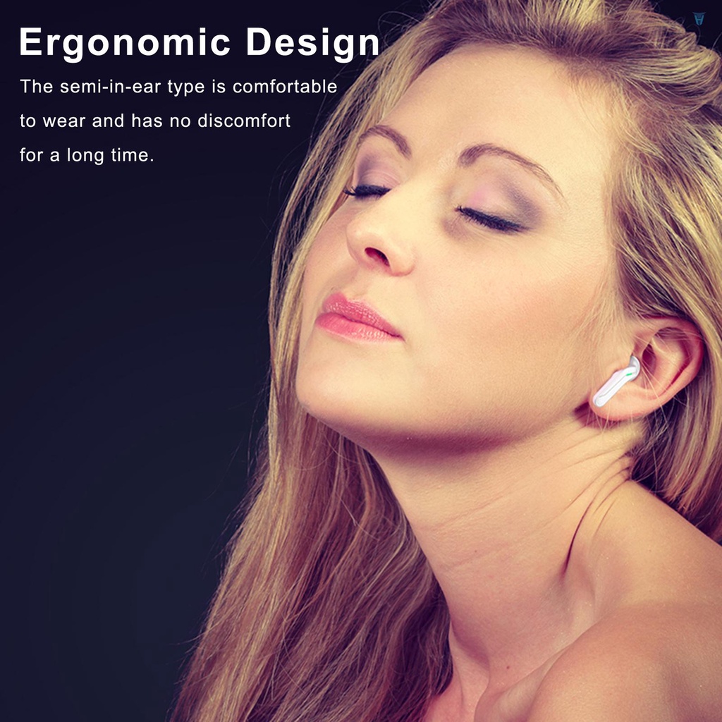 Tai Nghe Nhét Trong Không Dây Tích Hợp Mic BT5.0 Chống Mồ Hôi 300mAh Lenovo XT85 Ốp