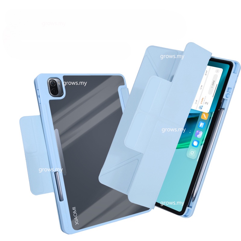 Bao Da Máy Tính Bảng Khóa Từ Tính Cho Xiaomi Mi Pad 6 Pro 11 "Mi Pad 5 Pro Redmi Pad 2022 10.61" Đứng