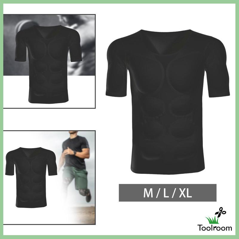 1 Bộ Áo Sơ Mi Cơ Bắp Giả Cho Nam Trong Nhà Tiệc Hóa Trang Năm Mới