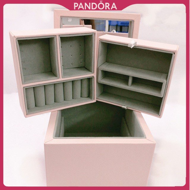 Pan Trang Sức Màu Hồng Hộp Đựng Trang Sức Nhẫn / Vòng Tay Màu Hồng Siêu Bền Phong Cách Công Chúa Đầm Nữ Thiết Kế Đơn Giản Thời Trang Thanh Lịch dora