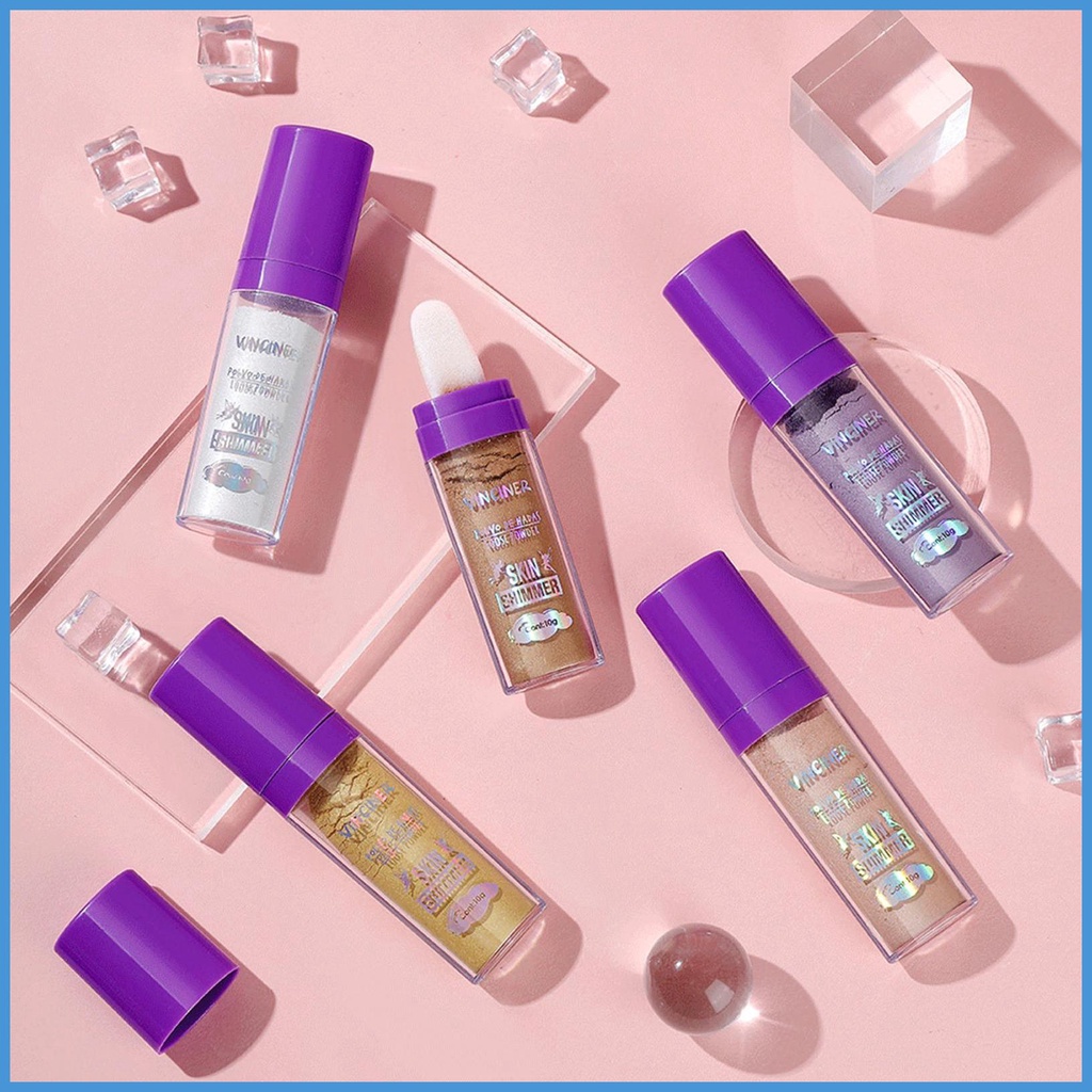 Phấn Bắt Sáng Ánh Nhũ Lấp Lánh Trang Điểm Cơ Thể Nổi Bật