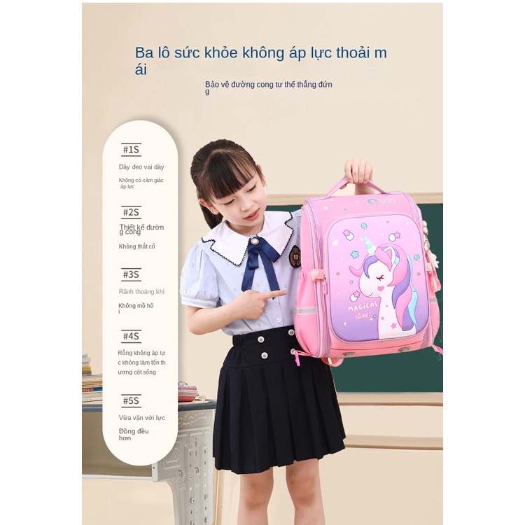 Balo Học Sinh In Hình Nàng Tiên Cá 13 Tuổi