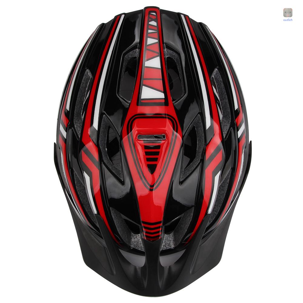 Mũ Bảo Hiểm Có Đèn LED 19 Lỗ Thoáng Khí An Toàn Cho Xe Đạp Leo Núi