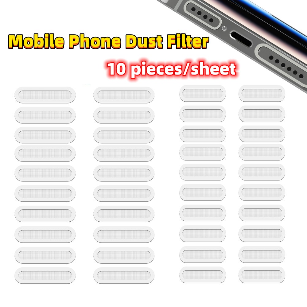 Miếng Lưới Dán Chống Bụi Chống Nước Cho Cổng Tai Nghe IPhone Samsung Mi